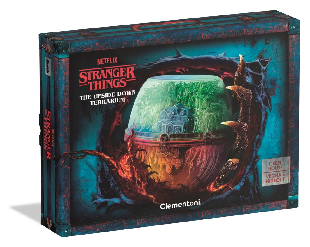 Stranger Things Upside Down terrárium Clementoni