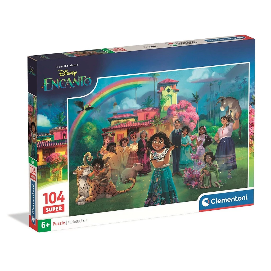 Disney Encanto Casita 104 db-os puzzle Clementoni