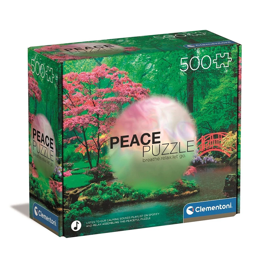 Erdő Raindrops 500 db-os Peace puzzle Clementoni