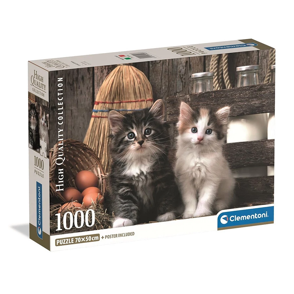 Cicás Lovely 1000 db-os puzzle Clementoni