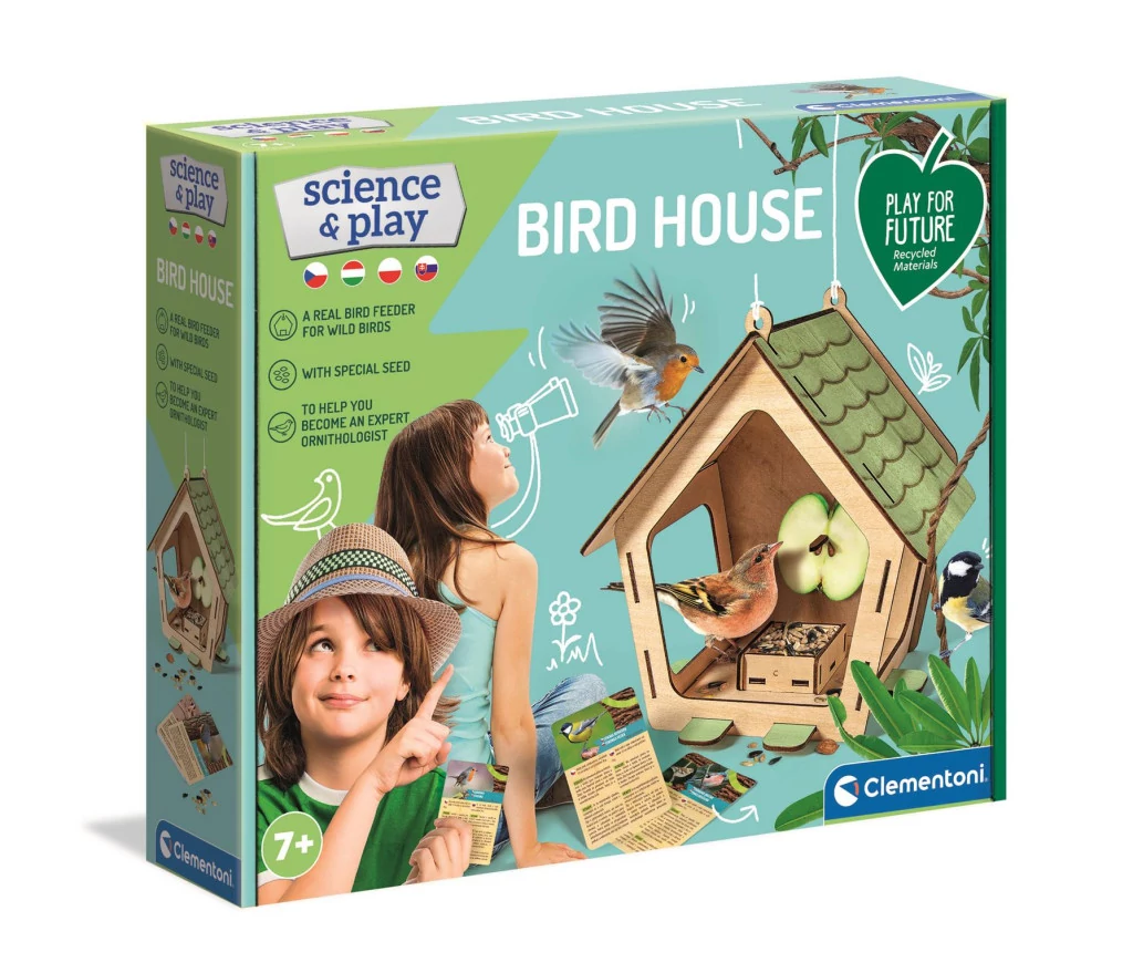 Madárház készítő Ornithologist szett Clementoni