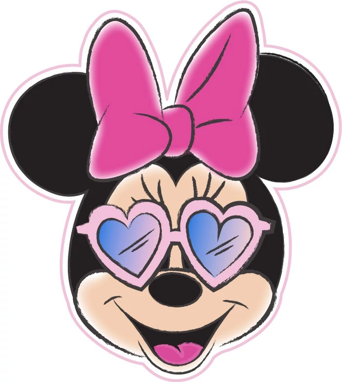 Disney Minnie forma fürdőlepedő, strand törölköző 112*130 cm (Fast Dry)