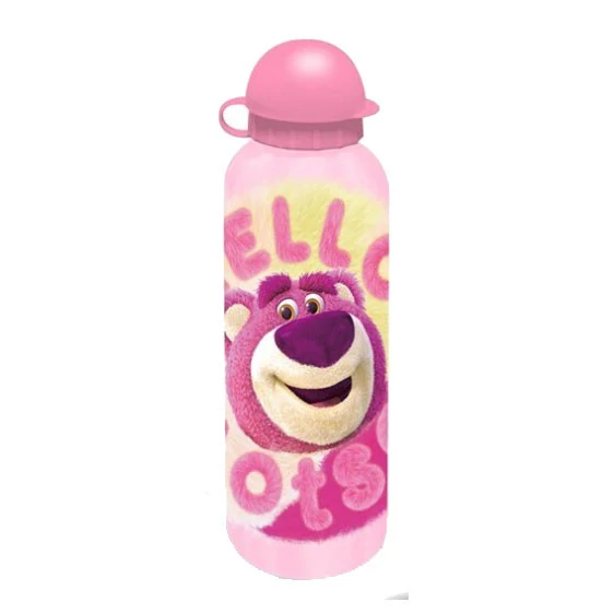 Disney Játékháború Lotso Hello alumínium kulacs ivókupakkal 500 ml