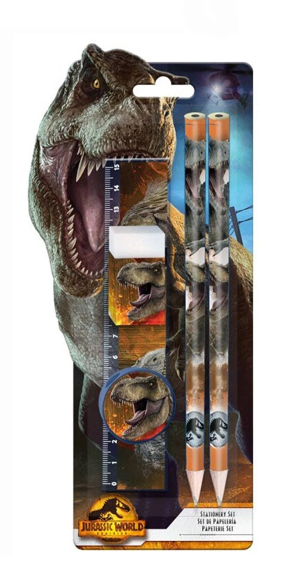 Jurassic World Dominion írószer szett (5 db-os)