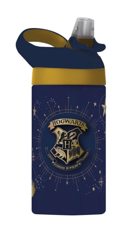 Harry Potter műanyag szívószálas kulacs 473 ml