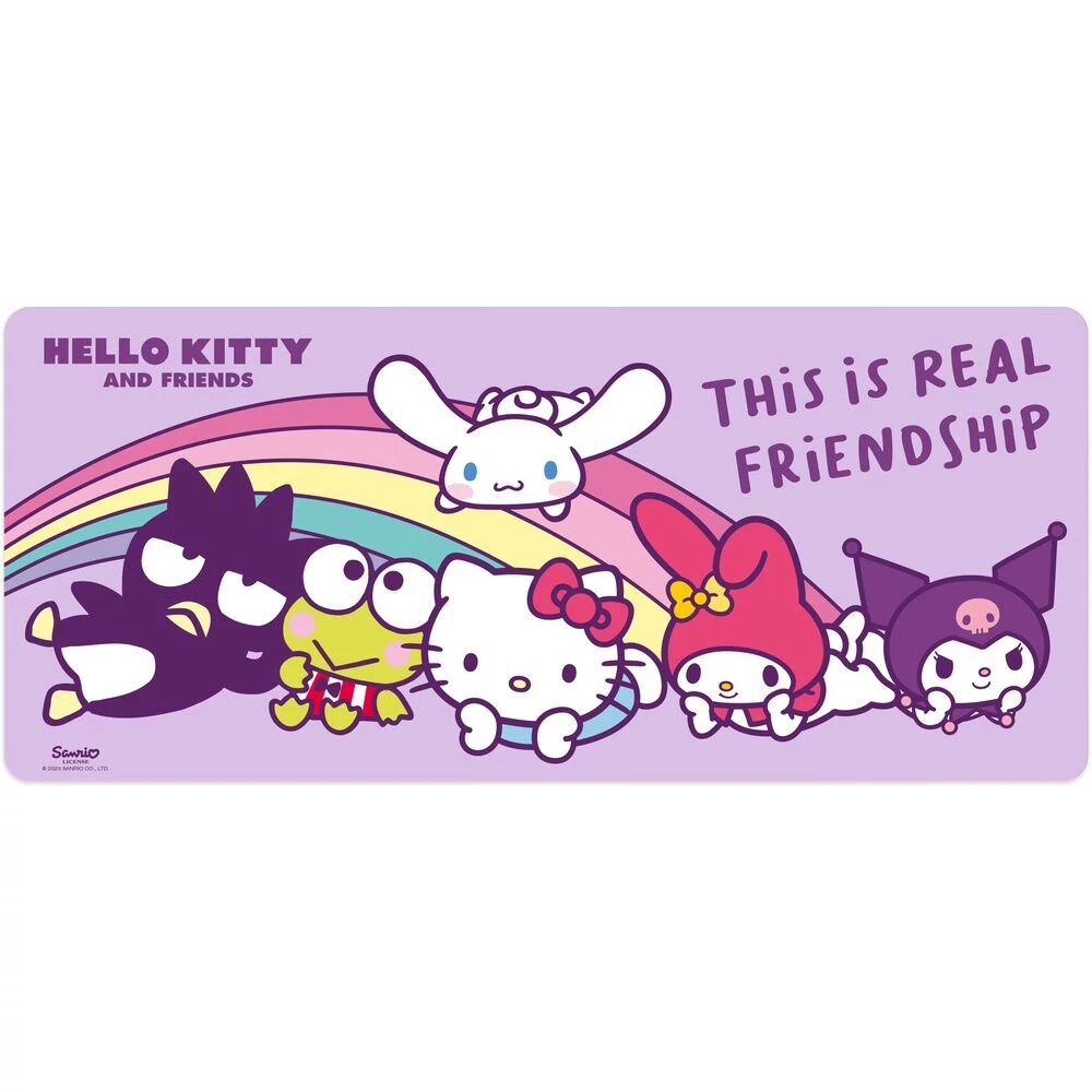 Hello Kitty Friends asztali egérpad 80x35 cm