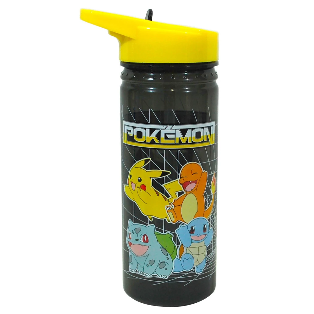 Pokémon Team műanyag szívószálas kulacs 600 ml