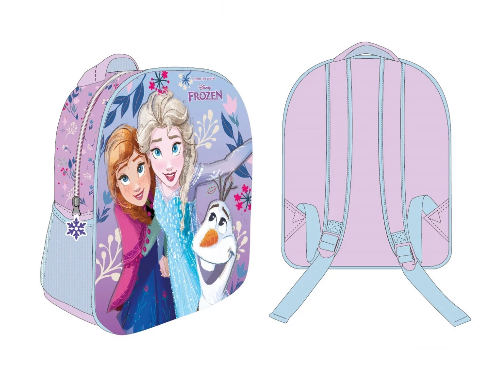 Disney Jégvarázs Sisters of Snow 3D hátizsák, táska 30 cm