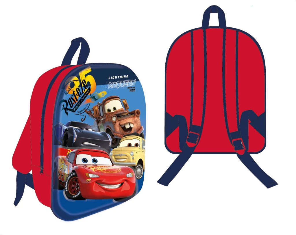 Disney Verdák Rust-eze 3D hátizsák, táska 30 cm