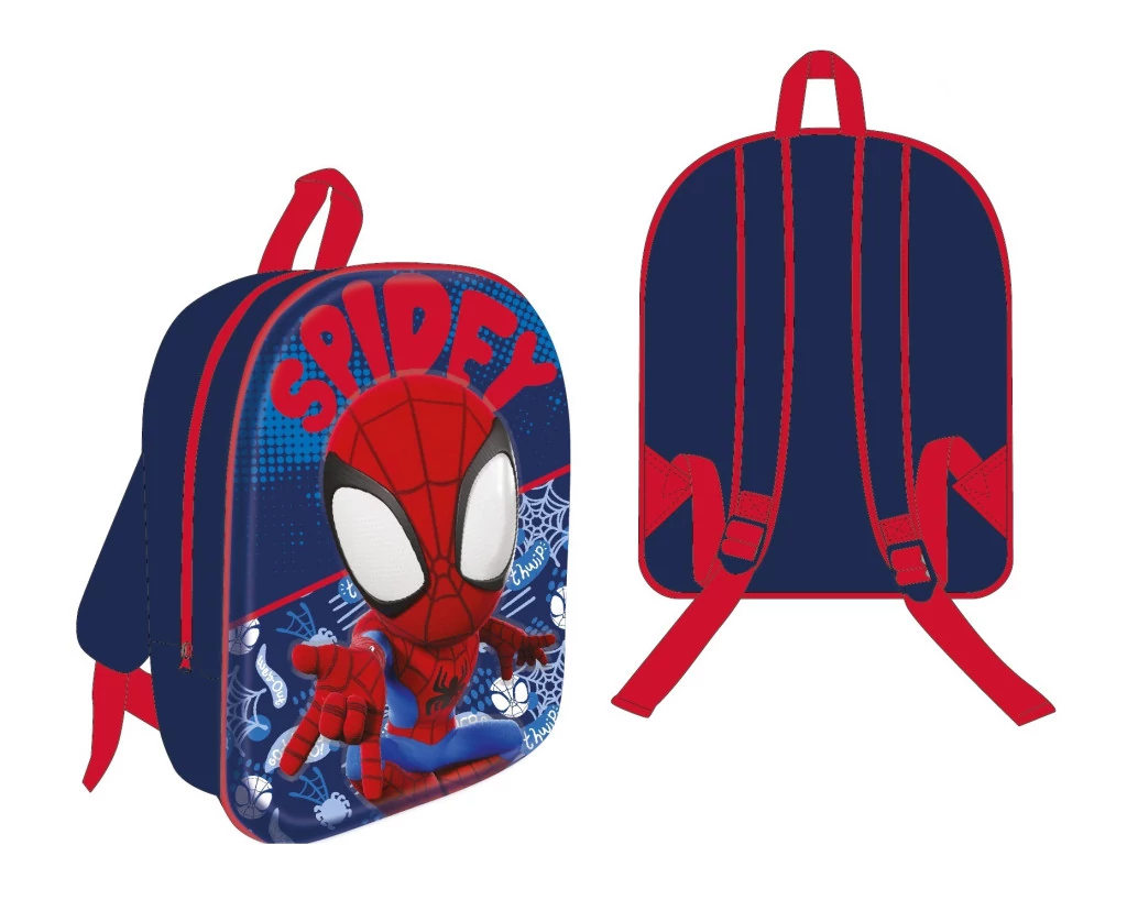 Pókember Spidey Web Out 3D hátizsák, táska 30 cm