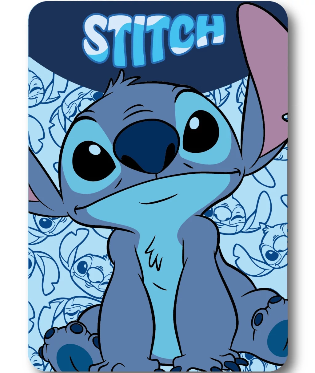 Disney Lilo és Stitch, A csillagkutya Happy polár takaró 100x140cm