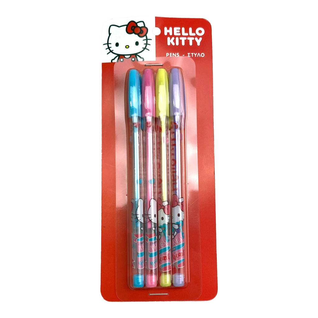 Hello Kitty Sweetheart színes toll szett 4 db-os