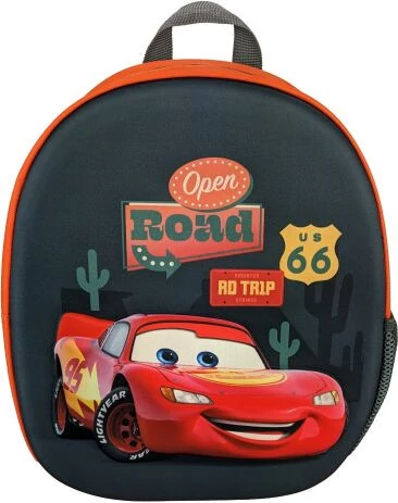 Disney Verdák Road 3D hátizsák, táska 34 cm