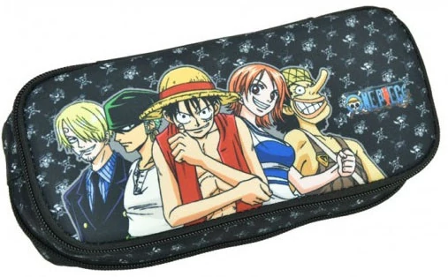 One Piece Crew 2 rekeszes tolltartó 23,5 cm