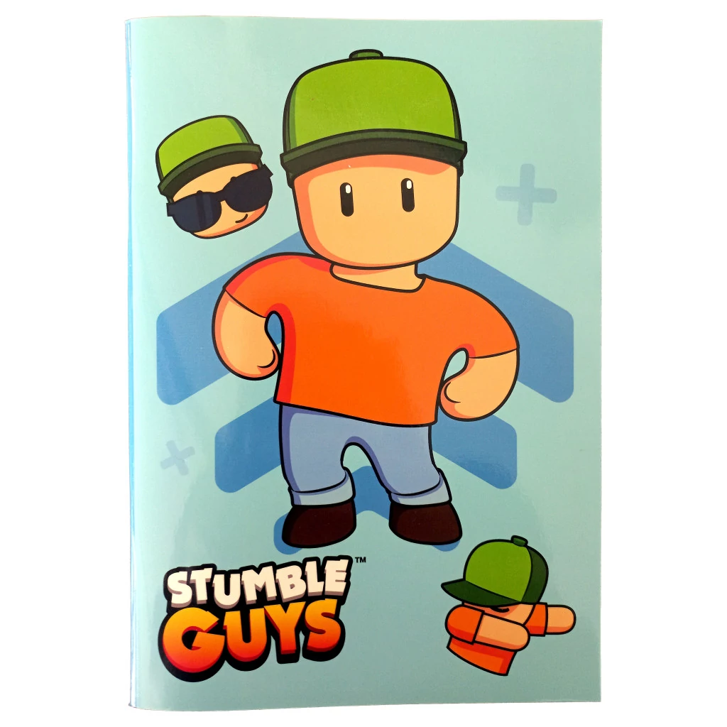 Stumble Guys Race B/5 vonalas füzet 40 lapos