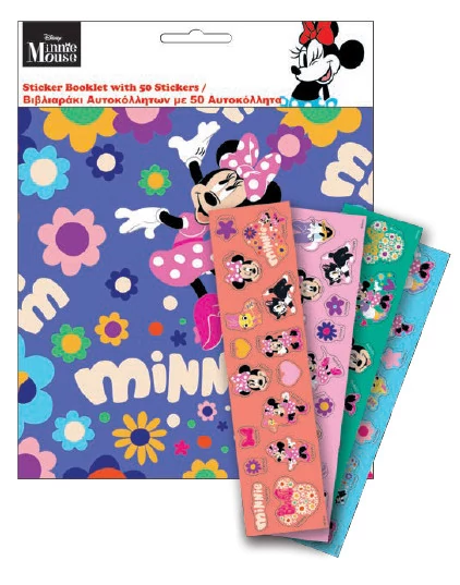 Disney Minnie matricás album 50 db matricával