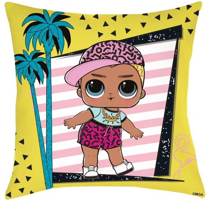 LOL Surprise Palm párna, díszpárna 40x40 cm