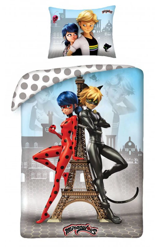 Katicabogár és Fekete macska kalandjai Shadow ágyneműhuzat 140×200cm, 70×90 cm