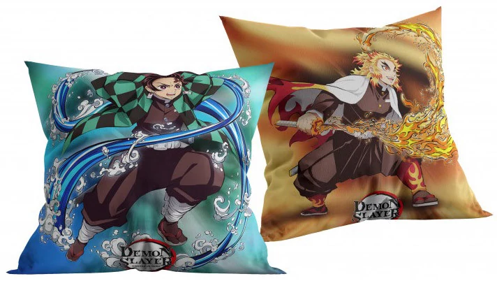 Demon Slayer Elemental párna, díszpárna 40 x 40 cm