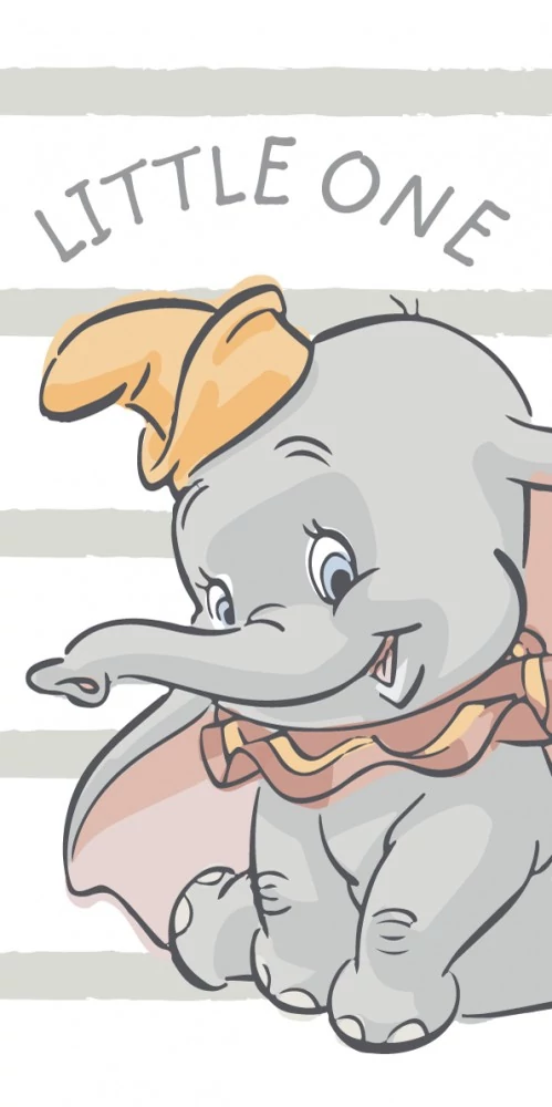 Disney Dumbo fürdőlepedő, strand törölköző 70*140cm