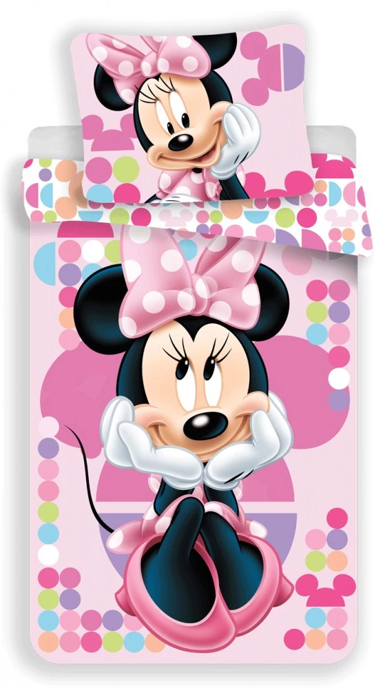 Disney Minnie Dreamy ágyneműhuzat 140×200cm, 70×90 cm microfibre