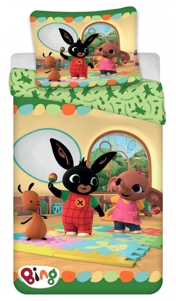 Bing Play ágyneműhuzat 140×200cm, 70×90 cm microfibre