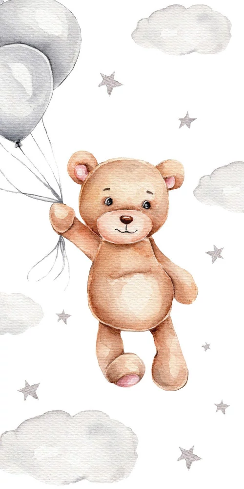 Maci Teddy fürdőlepedő, strand törölköző 70x140cm