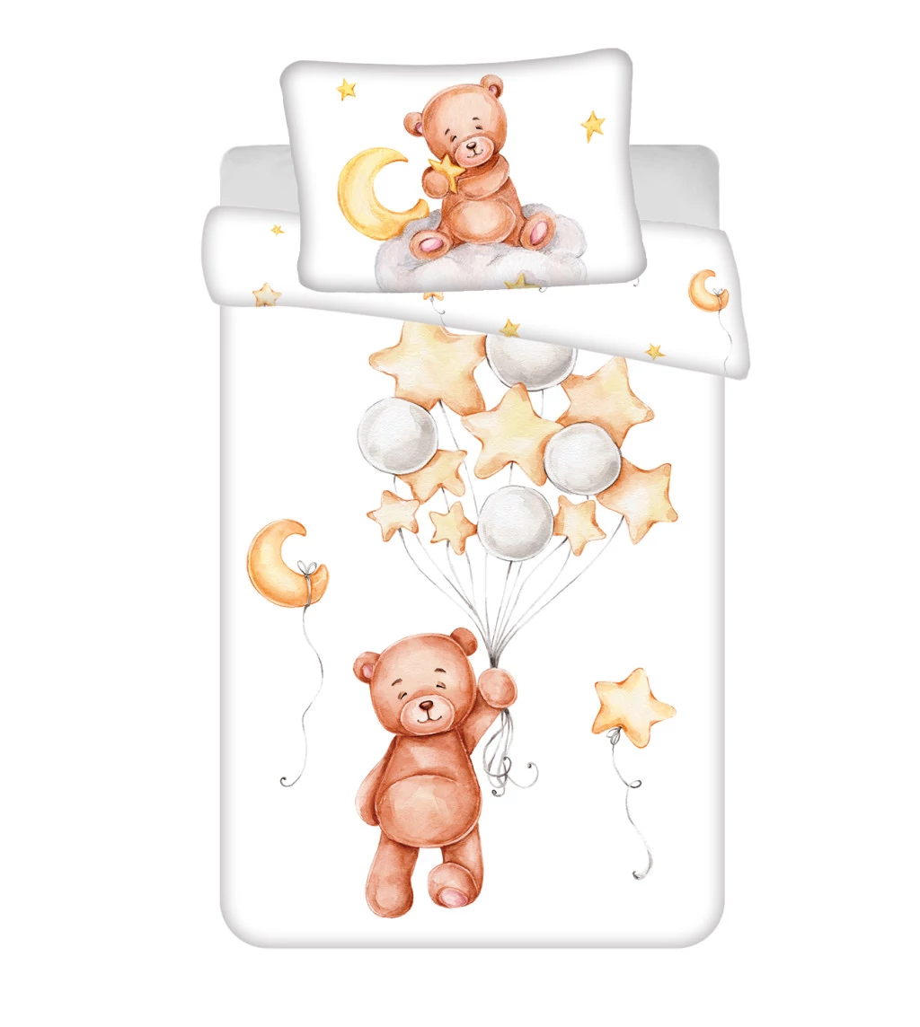 Maci Cute gyerek, ovis ágyneműhuzat 100×135cm, 40×60 cm
