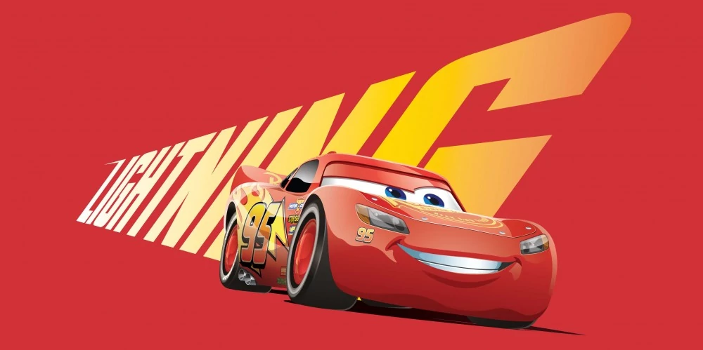 Disney Verdák McQueen fürdőlepedő, strand törölköző 70*140cm