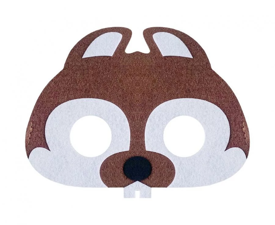 Beaver, Hód filc maszk 17,5 cm