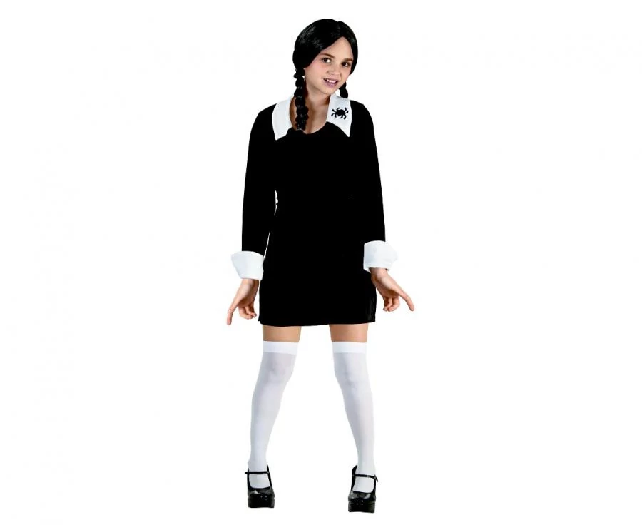Iskoláslány Gothic Spider jelmez 130/140 cm