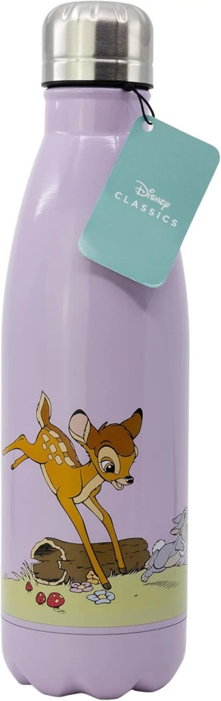 Disney Bambi Cuteness rozsdamentes acél kulacs csavaros kupakkal 780 ml