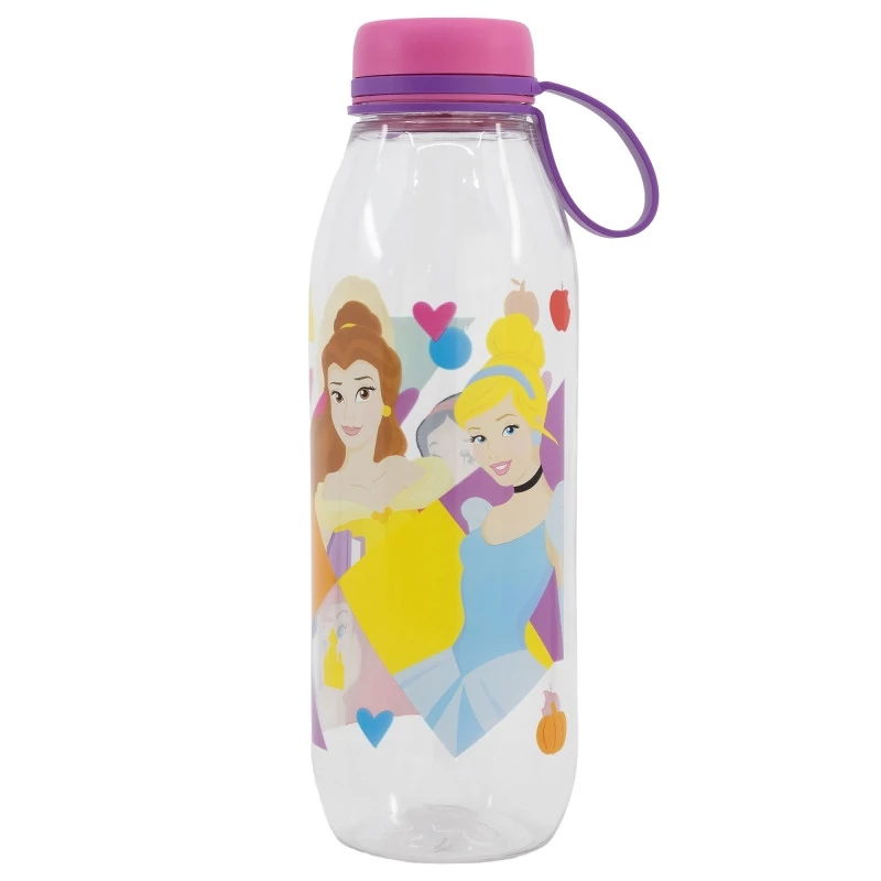 Disney Hercegnők Bright Ecozen műanyag kulacs csavaros kupakkal 650 ml