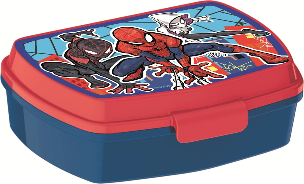 Pókember Mob Rules funny műanyag szendvicsdoboz