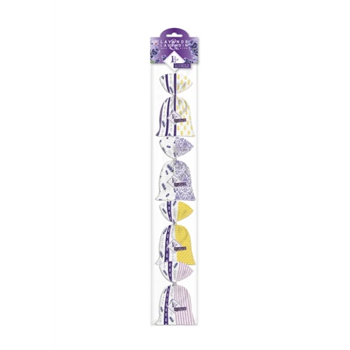 Levendulával töltött Provence zsák 18g, 4-es füzér, LAV.LHP5CP