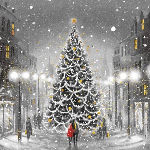 La Fete de Noel papírszalvéta 33x33cm, 20db-os, PPD.C333001390
