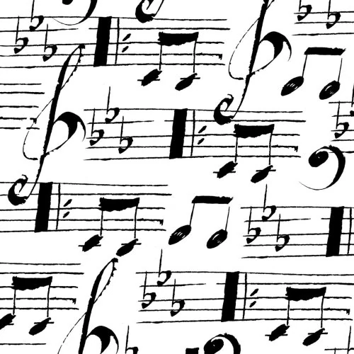 Musique papírszalvéta 25x25cm, 20db-os, PPD.B125002358