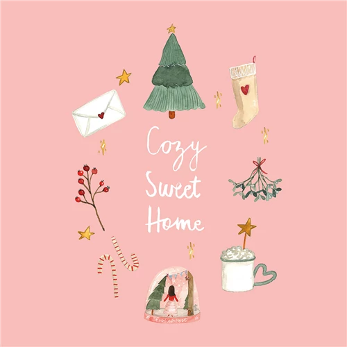 Cozy Home papírszalvéta 33x33cm, 20db-os, PPD.C333002801