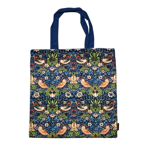 Textil bevásárlótáska 38x40cm, polyester, William Morris: The Strawberry Tief, FRI.12737