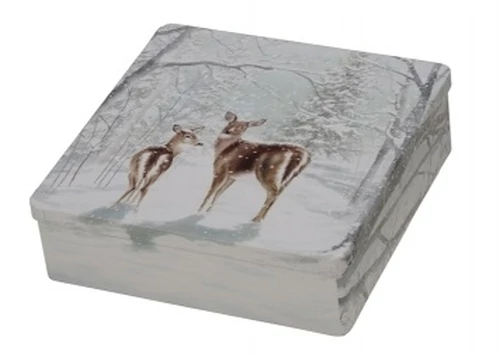 Konyhai fémdoboz 183x183x55mm, Bambi, GAW.3460/041