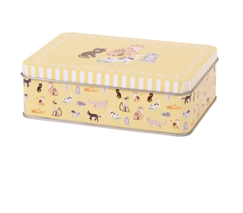 Fémdoboz 145x100x45mm Cats, T.B.CAT872