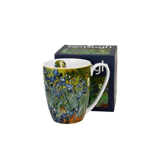 Porcelánbögre 360ml,dobozban Van Gogh: Íriszek, D.G.57669