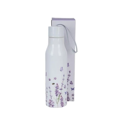 Rozsdamentes acél hőtartó útipalack duplafalú, 0,5L, Classic Lavender, D.G.61154