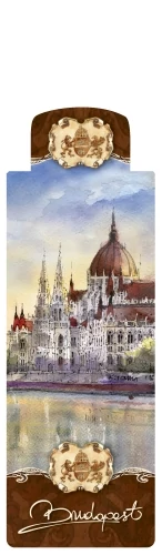 Mágneses könyvjelző, Budapest, CZW.mágkvj-BU01