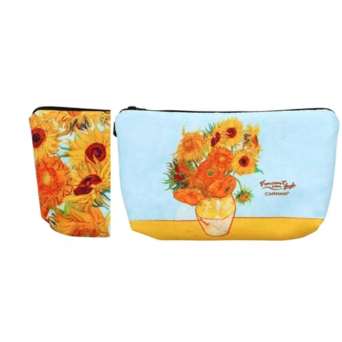 Műszálas neszesszer 22x13,5x1,5cm, Van Gogh: Napraforgók, H.C.021-4855