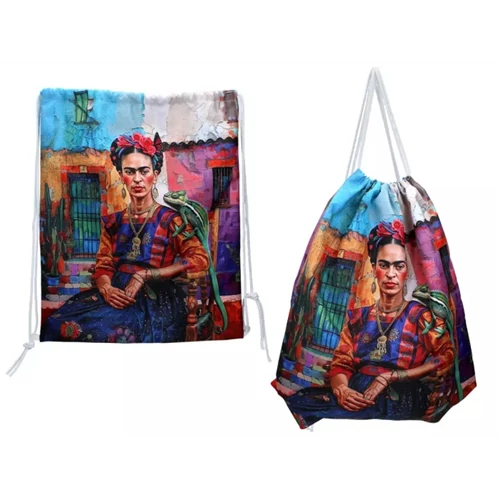 Hátizsák 36x43cm, Frida Kahlo, H.C.021-7520