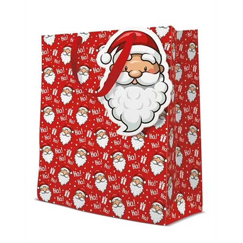 Ho Ho Ho  papír ajándéktáska large 26,5x33,5x13cm, P.W.AGB2012405