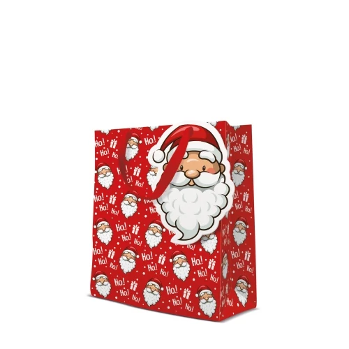 Ho Ho ho papír ajándéktáska medium 20x25x10cm, P.W.AGB2012403