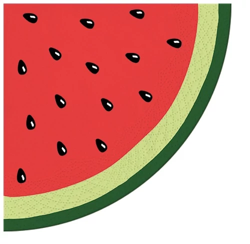 Just Watermelon papírszalvéta 32cm,12db-os, P.W.SDRR000200