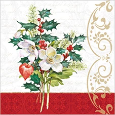 Silent Night papírszalvéta 33x33cm,20db-os, P.W.SDL100903